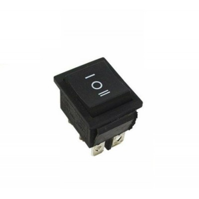 Black Rocker Switch ON/OFF/ON 3 Position 6Pins AC...