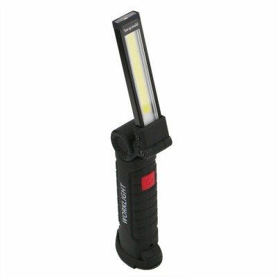 Slim Lamp Flashlight Magnetic Foldable Rechargeable 