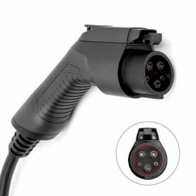 NEMA Charger 40A 240V 25ft Charging Cable, Portable Plug-in EVSE 14-50