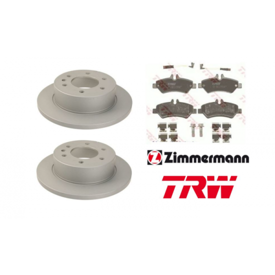REAR BRAKE SET FOR DODGE / MERCEDES BENZ SPRINTER...