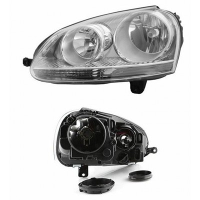VW GTI/Jetta/Rabbit 06-09 Halogen Headlight Pair 