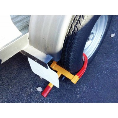 Heavy Duty Anti Theft Protective Car/Trailer/Bike Wheel Lock Security Tire Clamp