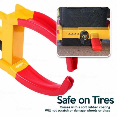 Heavy Duty Anti Theft Protective Car/Trailer/Bike Wheel Lock Security Tire Clamp