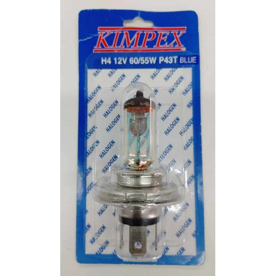 Kimpex H4/9003/HB2 Halogen Bulb Blue 