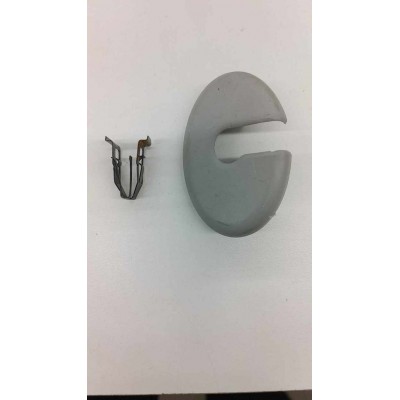 Gray Right Sun Visor Clip Used