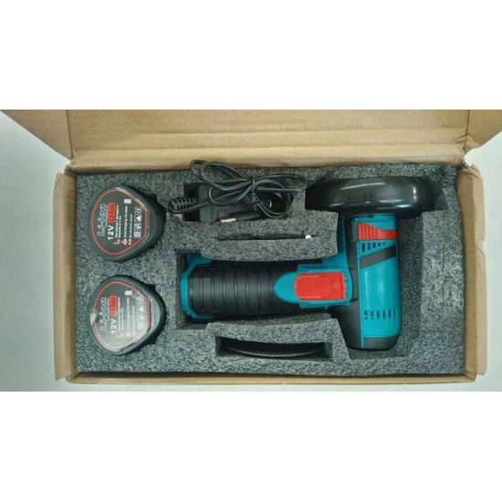 Portable Angle Grinder 12V-Brushed