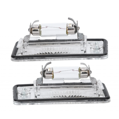 Audi A6 Pair License Plate light