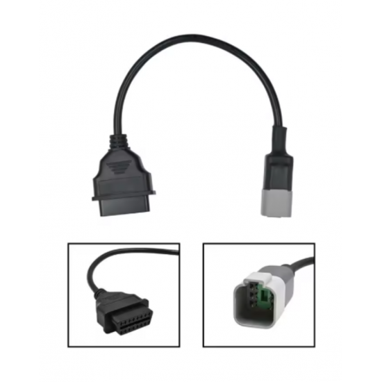 BRP ATV UTV Can-Am Sea-Doo Bombardier 6 Pins To 16 Pins Diagnostic Adapter Cable extension
