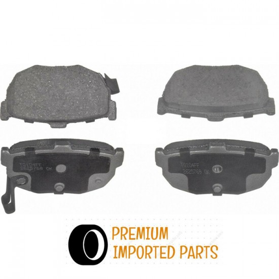 Kia-Hyundai BRAKE PADS  REAR METALLIC