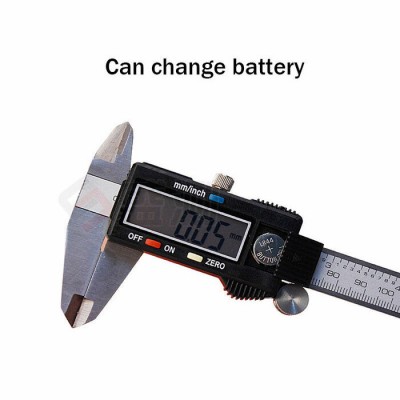 Digital Electronic Caliper Stainless Steel 300MM 12"