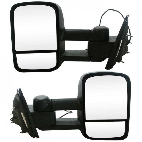 Pair Of Heated Towing Side Mirrors W/ In-Glass...