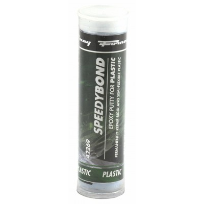 Forney Epoxy Putty, Speedybond Plastic, 1-Tube