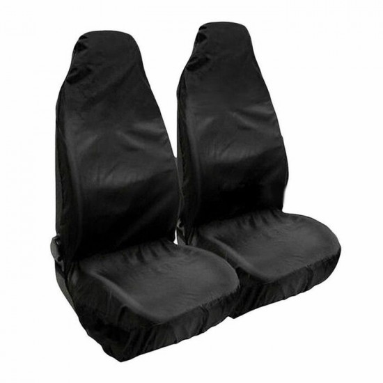 Universal Black Car Seat Cover Front Waterproof...