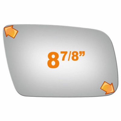 Ford Right Side Mirror Glass Non-Heated