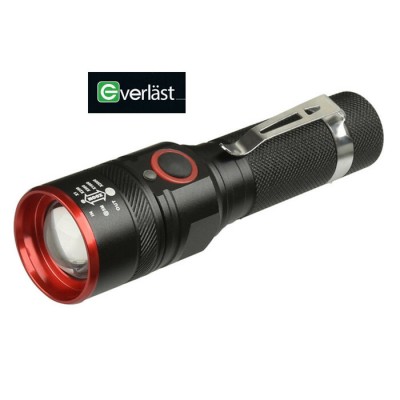 Tactical LED Flashlight USB Rechargeable/Zoomable Tactical LED Flashlight USB Rechargeable/Zoomable