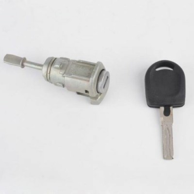 Door Lock Cylinder&Key Front Left Side For VW 