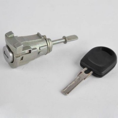 Door Lock Cylinder&Key Front Left Side For VW 