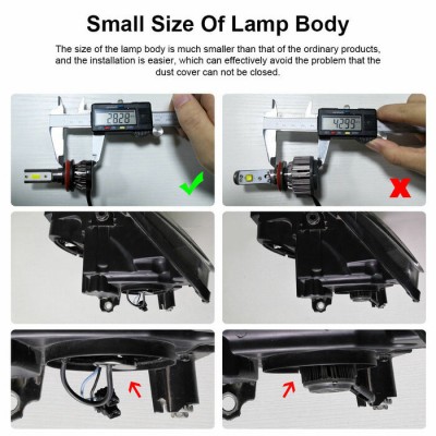 H11 Mini Led Headlight Professional Grade