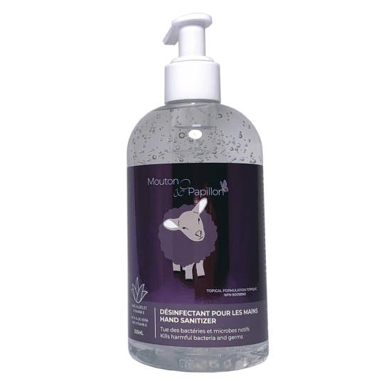 MOUTON ET PAPILLON - GEL DÉSINFECTANT POUR LES...