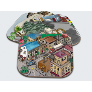 Jeu de (4) Sous-Verres - Mixte*