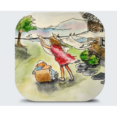 Jeu de (4) Sous-Verres - Mixte*