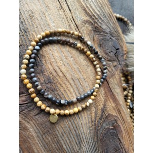 Bracelet double 4mm HOMME standard 