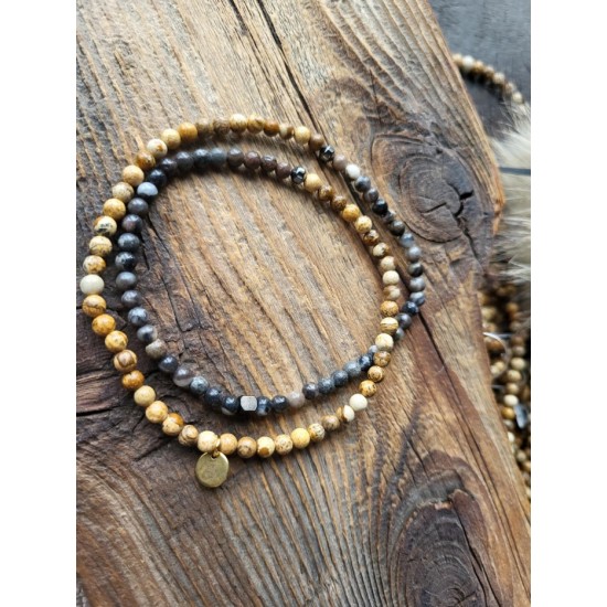 Bracelet double 4mm HOMME standard 