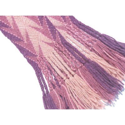 Foulard fléché - Doubles têtes de flèche perlées, oeil