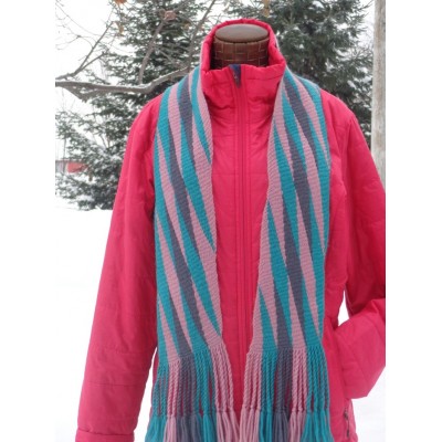 Foulard fléché - Flammes en demi