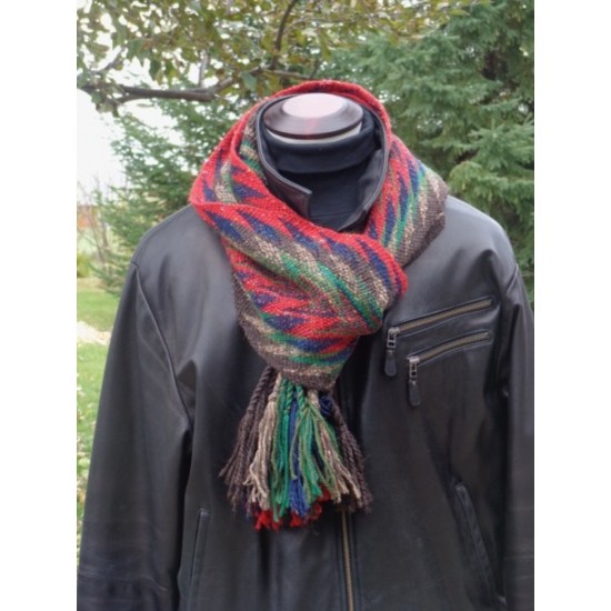 Foulard fléché - Têtes de flèche, éclairs et flammes