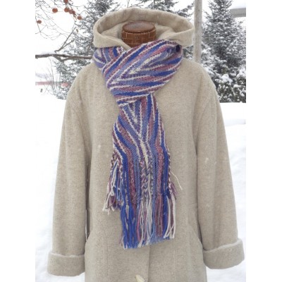 Foulard fléché - Têtes de flèche bicolores, flammes