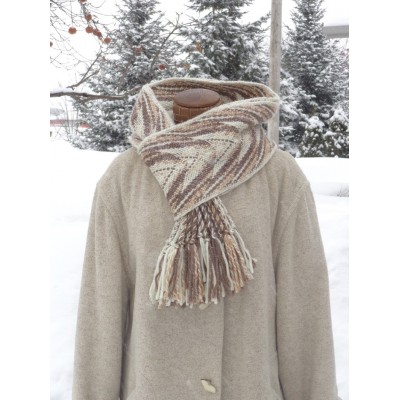 Foulard - Têtes de flèche, flammes, bordures