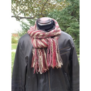 Foulard fléché - Têtes de flèche et flammes