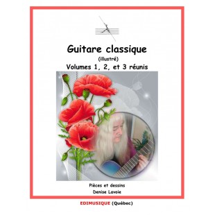 Guitare classique (illustré) volume 1, 2 et 3...