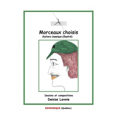 MORCEAUX CHOISIS - Guitare classique illustré