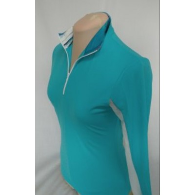 Chandail Arinna turquoise manches longues sunshirt