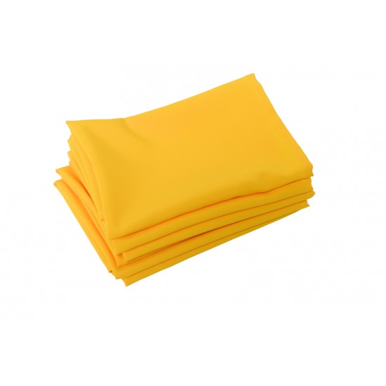 Serviette de table jaune