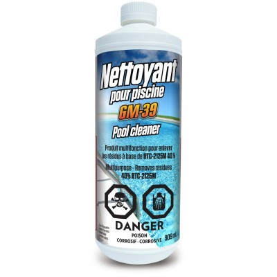 GM-39 - Nettoyant pour piscine - 909ml