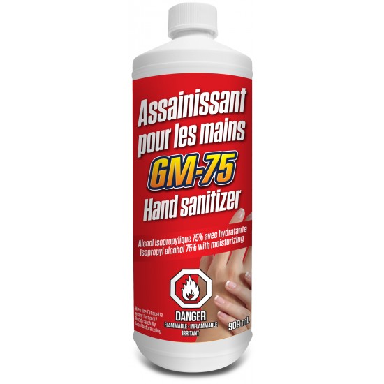 GM-75 - Assainissant pour les mains - 945ml