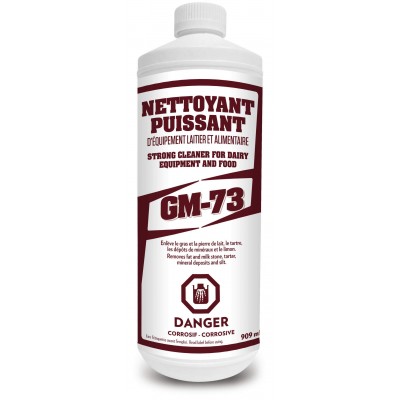 GM-73 -  Nettoyant puissant d'équipement laitier...
