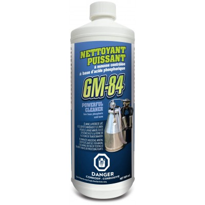 GM-84 - Nettoyant puissant à mousse controlée à...