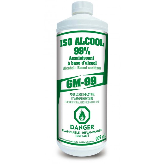 GM-99 - ISO ALCOOL 99% - 909ml