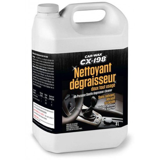 CX-198 - Nettoyant dégraisseur doux tout usage - 4L