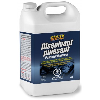 GM-33 - Dissolvant puissant - 4L