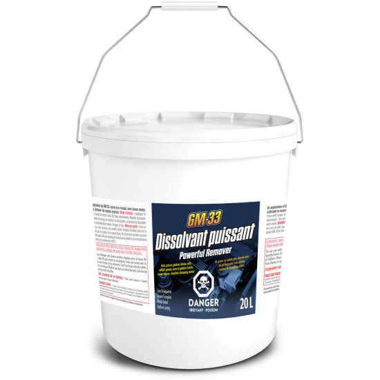 GM-33 - Dissolvant puissant - 20L