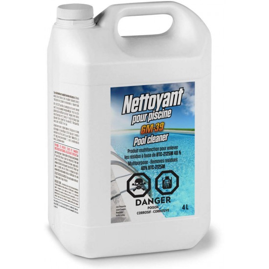 GM-39 - Nettoyant pour piscine - 4L