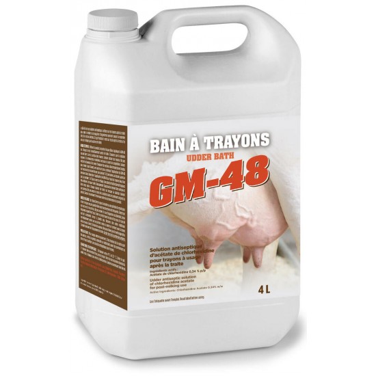 GM-48 - Bain à trayons - 4L