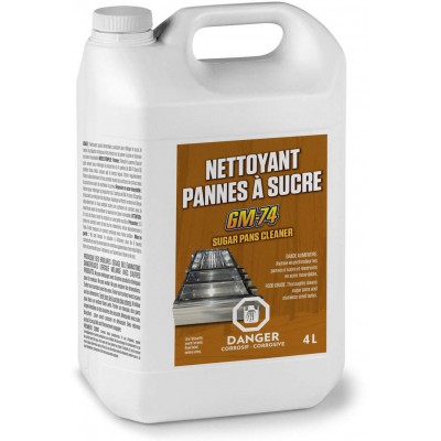 GM-74 - Nettoyant pour pannes à sucre - 4L