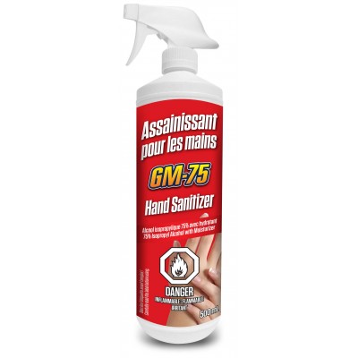 GM-75 - Assainissant pour les mains - 500ml