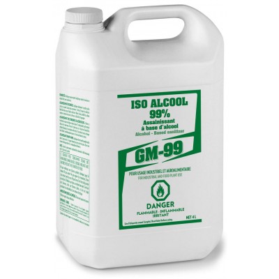 GM-99 - ISO ALCOOL 99% - 4L